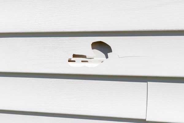 Cost of White Vinyl Siding Repair in Morrisville